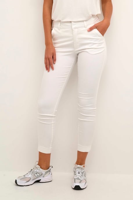 Casual broek Regular fit Chalk offwhite - Image 4