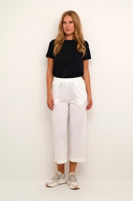 Casual broek Loose fit Chalk offwhite - Image 2