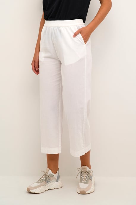 Casual broek Loose fit Chalk offwhite - Image 4