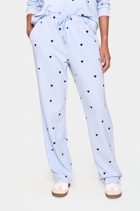 Casual broek Regular fit Heather NightSky Harts blue - Image 2