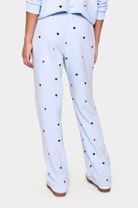Casual broek Regular fit Heather NightSky Harts blue - Image 3