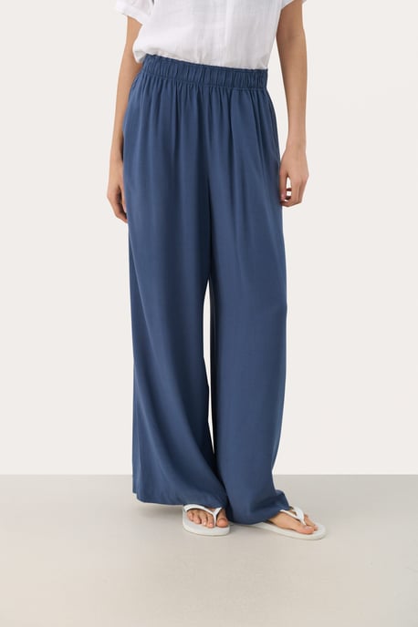 Casual broek Easy fit Oceana blue - Image 2