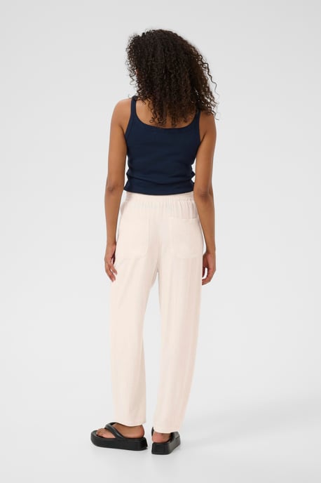 Casual broek Regular fit Light Sand Linen sand - Image 2