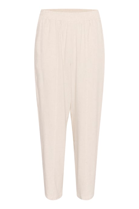 Casual broek Regular fit Light Sand Linen sand - Image 4