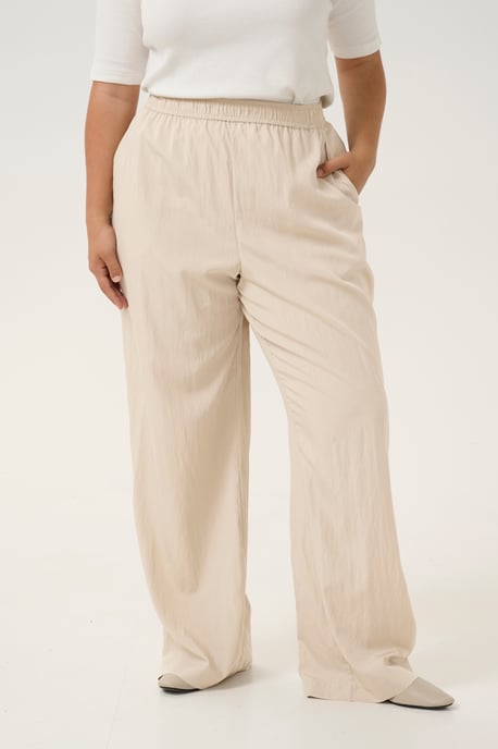 Casual broek Loose fit Feather Gray beige - Image 3