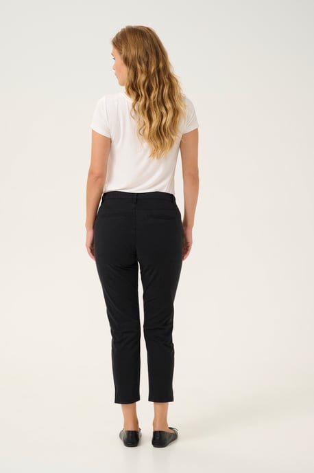 Casual broek Regular fit Blac - Image 2