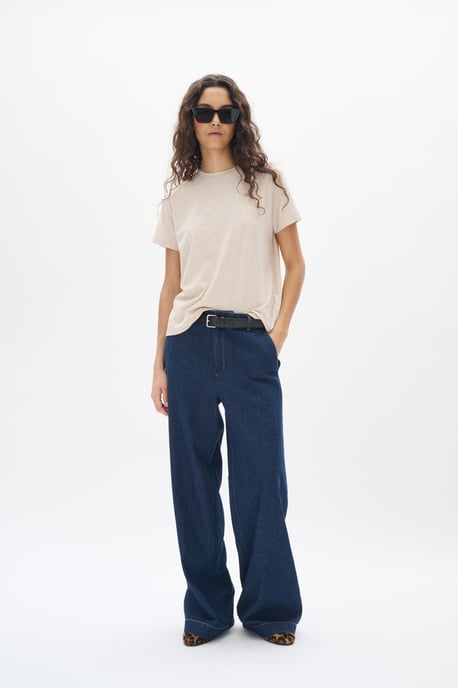 Casual broek Regular fit Blue denim - Image 4