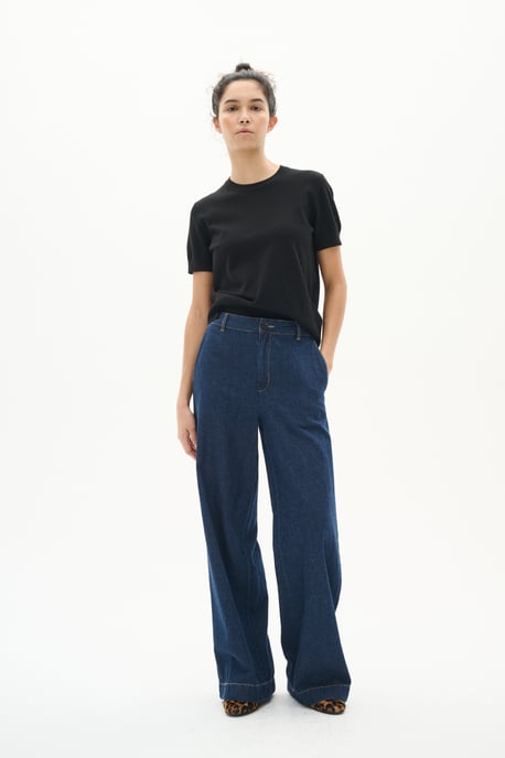 Casual broek Regular fit Blue denim - Image 5