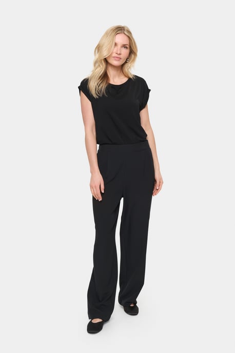 Casual broek Regular fit Blac - Image 3