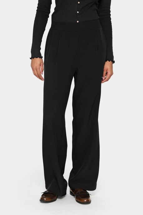 Casual broek Regular fit Blac - Image 5