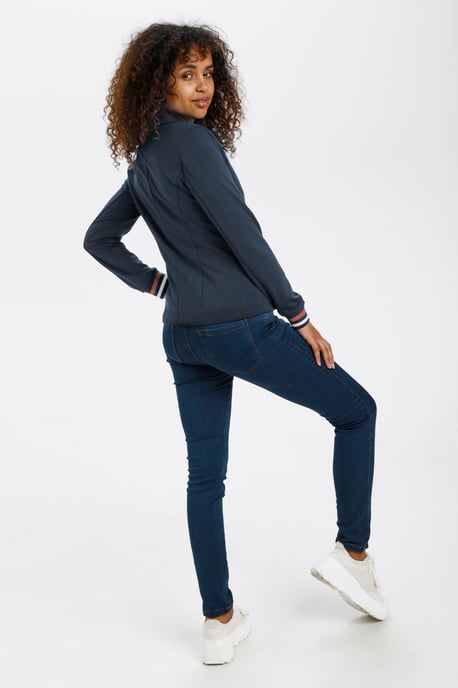 Blazer Regular fit Midnight Marine-Sierra/Chalk blue white - Image 5