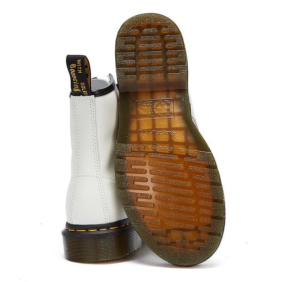 Dr. Martens 1460 Gladde Dames Witte Laarzen - Image 4