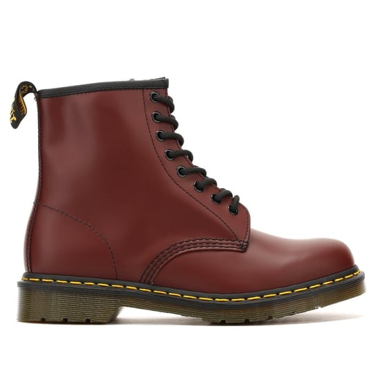 Shop Voor Dr. Martens 1460 Gladde Vrouwelijke Kersenrode Leren Laarzen - Image 5