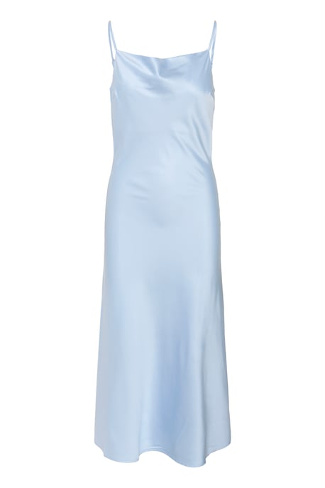 Jurk Fitted Chambray Blue - Image 4