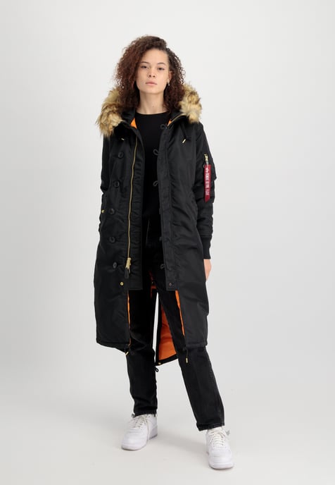 Long Fishtail Field Jacket Women - Image 2
