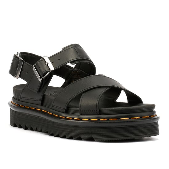 Dr. Martens Voss II Athena Dames Zwart Leren Sandalen - Image 2