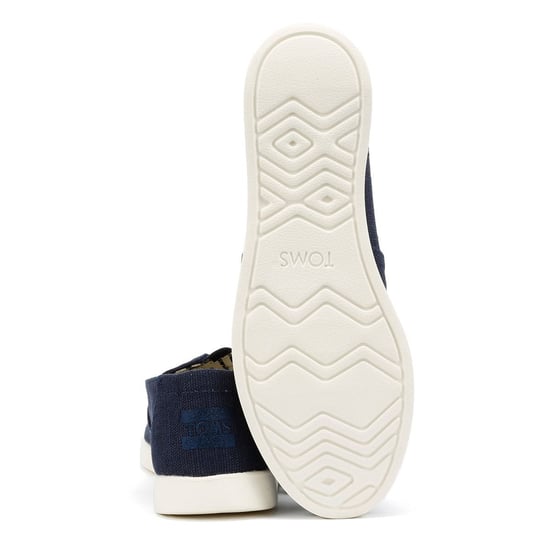 TOMS Alpargata Plus Heritage Canvas Dames Blauwe Espadrilles - Image 4