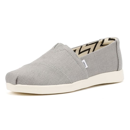 TOMS Alpargata Plus Heritage Canvas Dames Grijze Espadrilles - Image 3