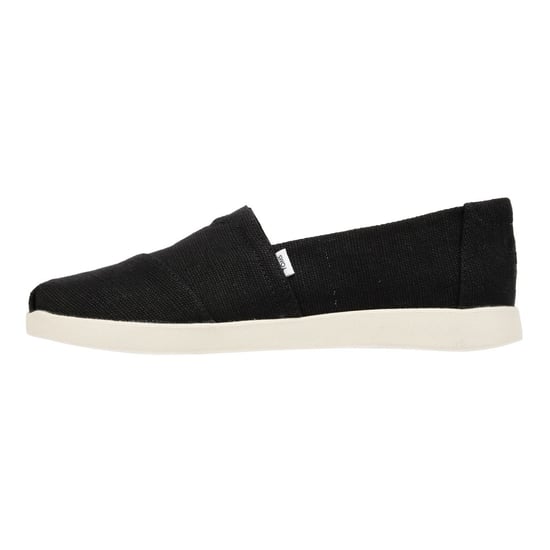 TOMS Alpargata Plus Heritage Canvas Dames Zwarte Espadrilles - Image 6