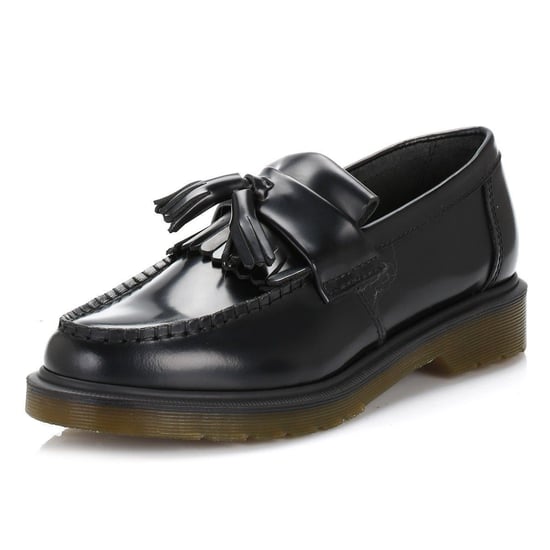 Winkel Voor Dr. Martens Adrian Gepolijst Glad Leer Zwarte Loafers - Image 1