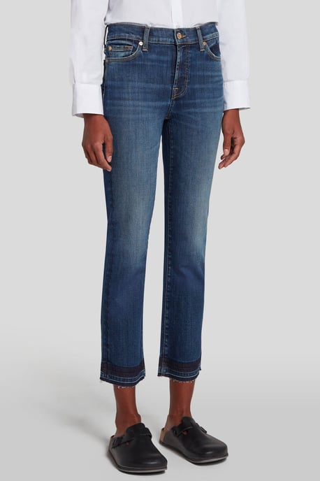 Dames Jeans The Straight Crop Straight Fit - Image 1
