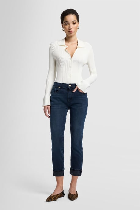 Dames Jeans Relaxed Skinny Boyfriend Fit - Image 2