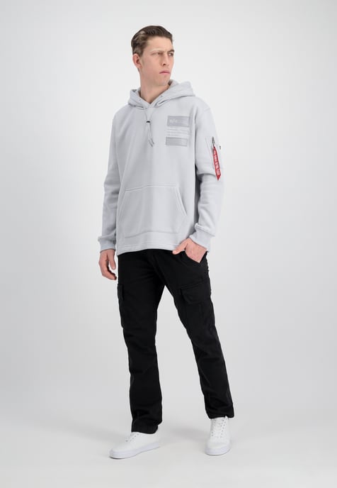 Patch Loose Fit Hoodie - Image 2
