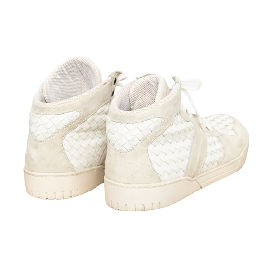Bottega Veneta Intrecciato Leather Sneakers - '20s - Image 5
