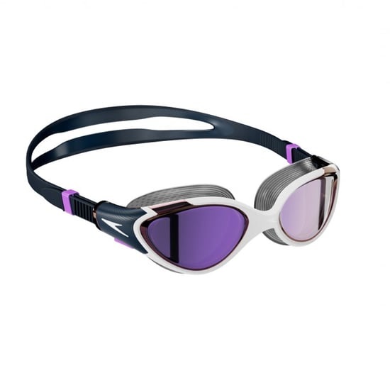 Speedo Dames/Dames 2.0 Spiegel Biofuse zwembril (Blauw/paars) - Image 2