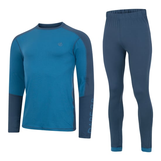 Dare 2B Heren Exchange III vochtafvoerende onderlagen set (Maanlicht Denim) - Image 1
