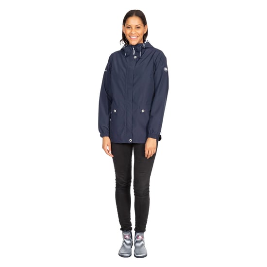 Trespass Dames/dames Flourish Waterproof Jasje (Marine) - Image 3