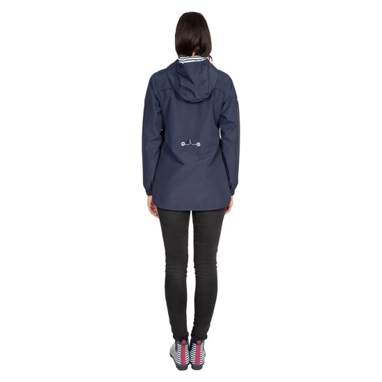 Trespass Dames/dames Flourish Waterproof Jasje (Marine) - Image 4