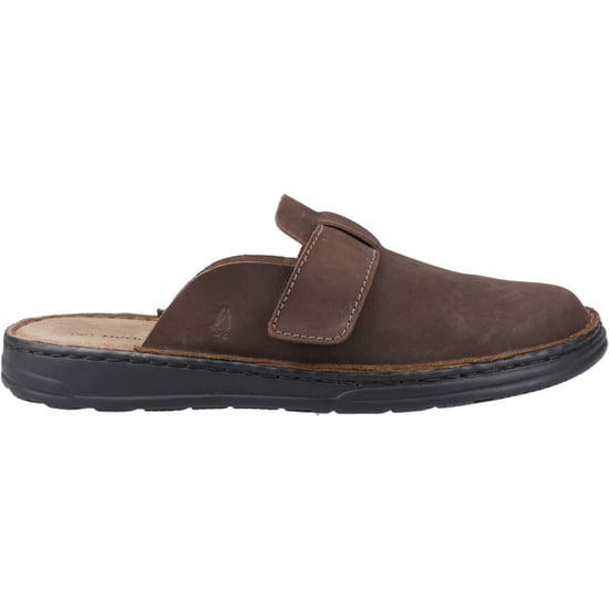 Hush Puppies Edward Leren Heren Bruine Mule - Image 5