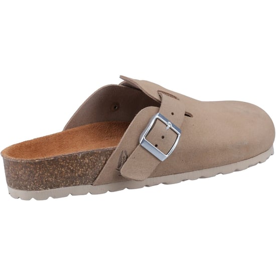 Hush Puppies Bailey Suède Dames Taupe Muilen - Image 2