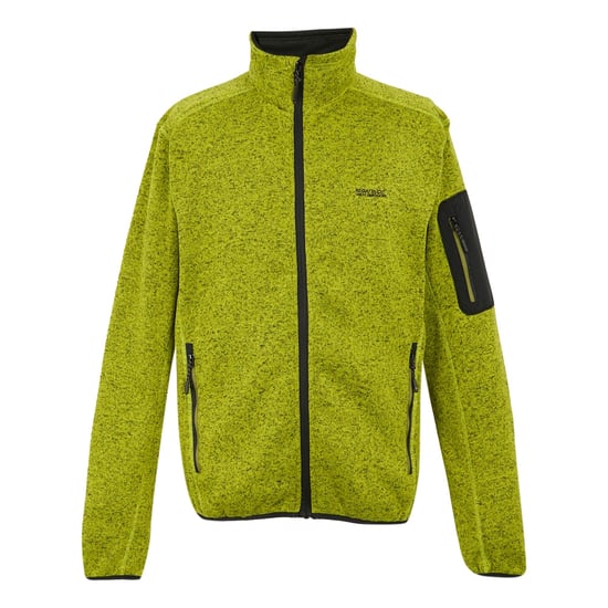 Regatta Heren Newhill Marl Full Zip Fleecejack (Grenoble groen) - Image 1