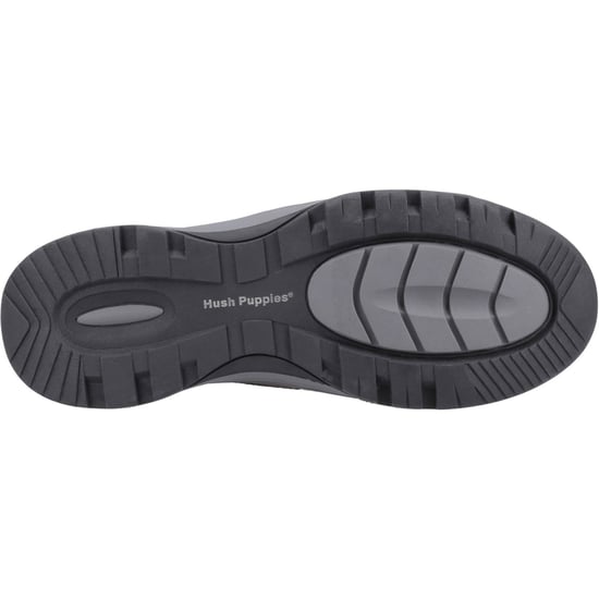 Hush Puppies Tucker Veterschoenen voor Heren van Grijs Nubuckleer - Image 3