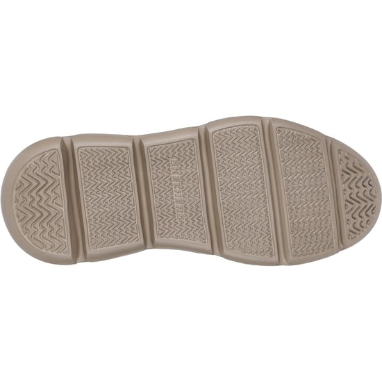Skechers Garza Duran Leren Heren Taupe Sneakers - Image 2