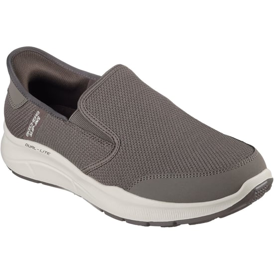 Skechers Equalizer 5.0 Drayze Polyester Heren Taupe Sneakers - Image 1