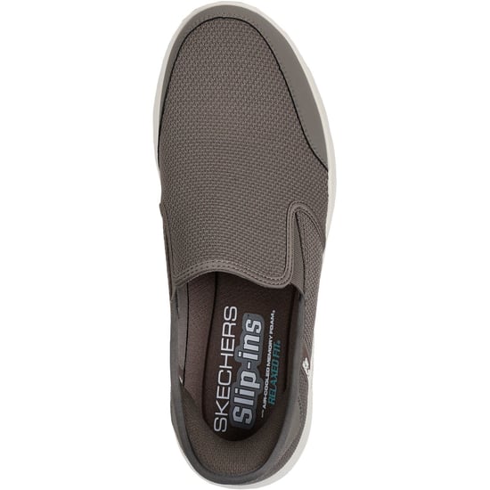 Skechers Equalizer 5.0 Drayze Polyester Heren Taupe Sneakers - Image 3