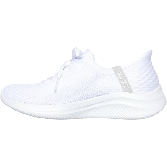 Skechers Ultra Flex 3.0 - Brilliant Textile Dames Witte Sneakers - Image 4