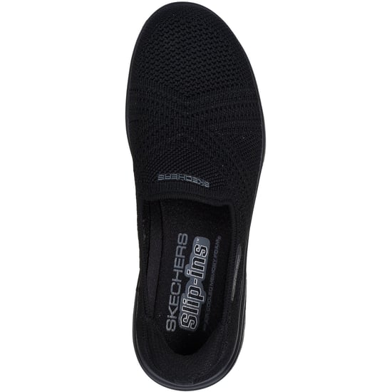 Skechers On-the-GO Flex Excellency Textiel Dames Zwarte Sneakers - Image 3