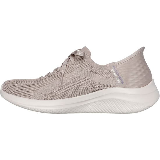 Skechers Ultra Flex 3.0 Brilliant Path Textiel Dames Taupe Sneakers - Image 4