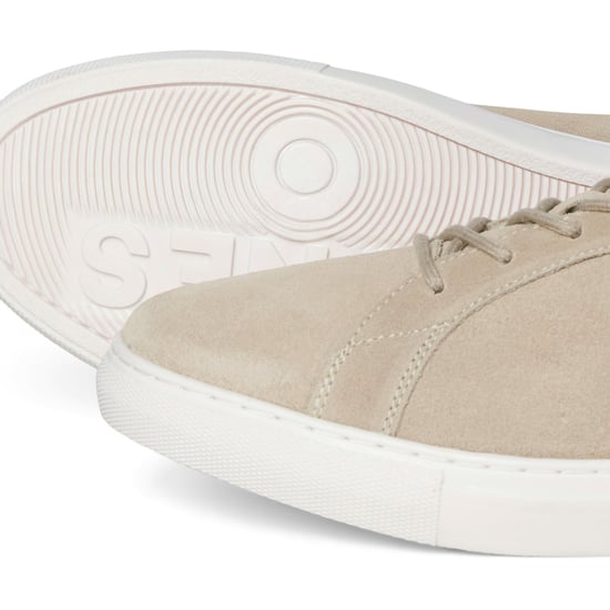 Jack & Jones Galaxy Suede Suède Heren Plaza Taupe Sneakers - Image 5