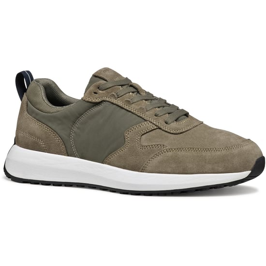 Geox U VOLPIANO Leren Heren Sneakers Sage - Image 1