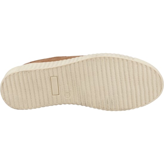 Hush Puppies Tamsin Suède Dames Tan Sneakers - Image 3