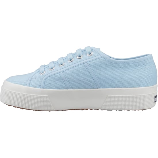 Superga 2740 PLATFORM Katoenen Dames Crystal Azul Sneakers - Image 5
