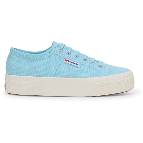 Superga 2740 PLATFORM Katoenen Dames Crystal Azul Sneakers - Image 6