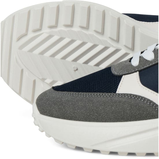Jack & Jones Aspire Runner Polyurethaan Heren Castlerock/Navy Blazer Sneakers - Image 2