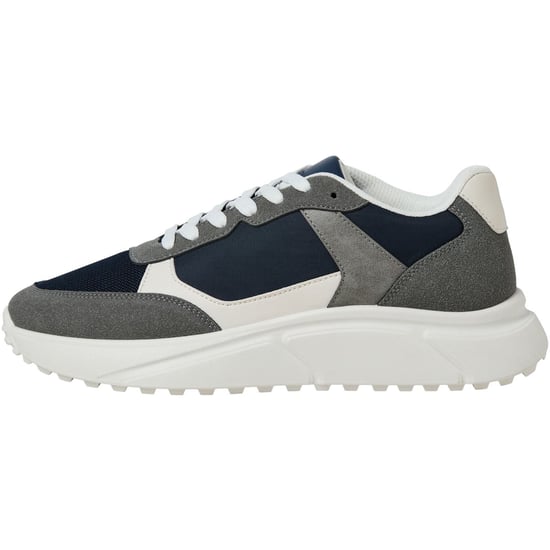 Jack & Jones Aspire Runner Polyurethaan Heren Castlerock/Navy Blazer Sneakers - Image 4