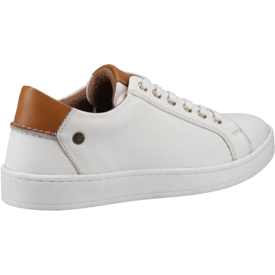 Cotswold Radcot Dames Sneakers Van Wit Leer - Image 2
